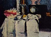 Paul Cezanne The Black Marble Clock oil painting artist